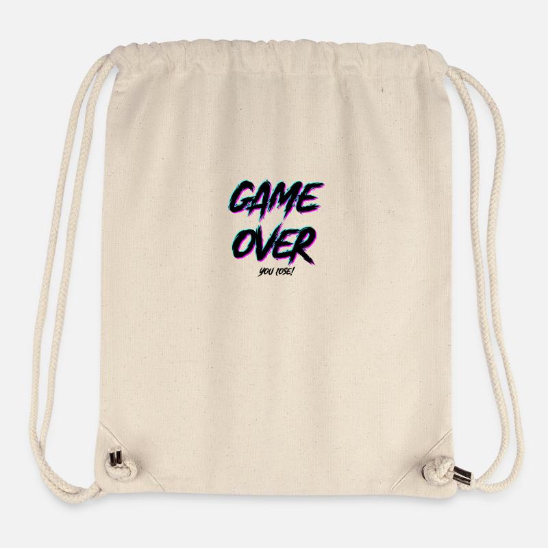 Fin du jeu - Sac à cordon recyclé Stanley/Stella - blanc naturel
