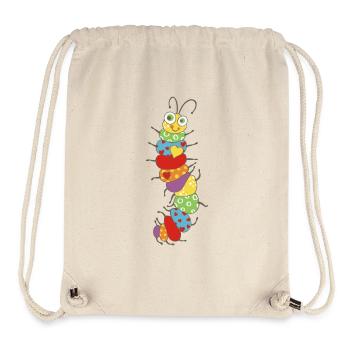 Little Caterpillar Game - Stanley/Stella Recycled Gym Bag - natural - Front