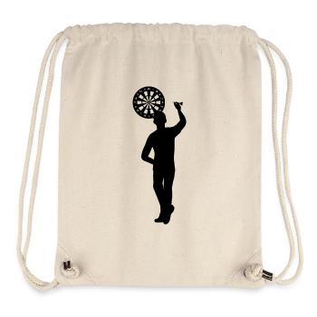 Dart Darts Sport Sportler - Stanley/Stella recycelter Gym Bag - Naturweiß - Vorne