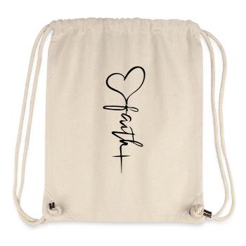 faith - Stanley/Stella Recycled Gym Bag - natural - Front