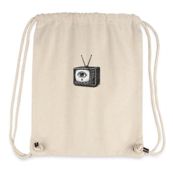 Der kathodische Riss - Stanley/Stella recycelter Gym Bag - Naturweiß - Vorne