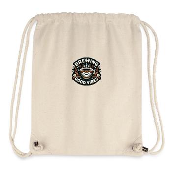 Brewing Coffee - Stanley/Stella Recycled Gym Bag - natural - Front