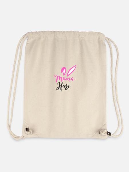 Mama Bunny - Stanley/Stella Recycled Gym Bag - natural