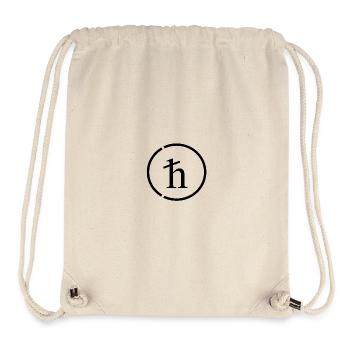 H-Schnitt H-Stange - Stanley/Stella recycelter Gym Bag - Naturweiß - Vorne