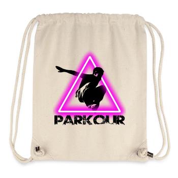 Parkour - Stanley/Stella recycelter Gym Bag - Naturweiß - Vorne