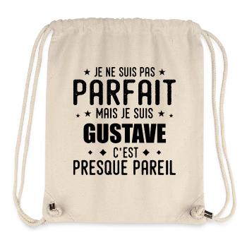 Gustave: authentic, imperfect, top, perfection - Stanley/Stella Recycled Gym Bag - natural - Front