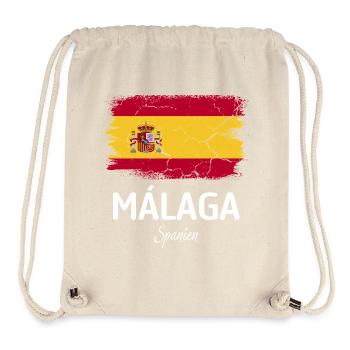 Malaga - Sac à cordon recyclé Stanley/Stella - blanc naturel - Devant