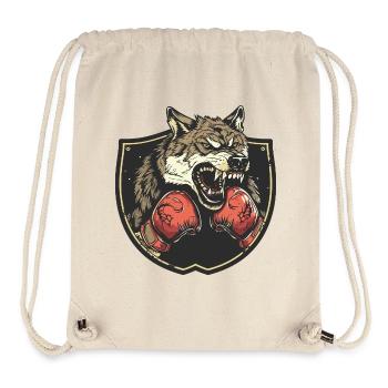 Wolf Boxer MMA - Stanley/Stella Recycled Gym Bag - natural - Front