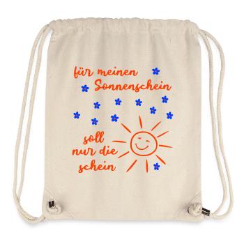 Sunshine - Stanley/Stella Recycled Gym Bag - natural - Front