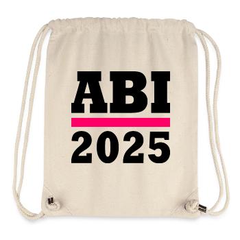 Abi 2025 - Stanley/Stella recycelter Gym Bag - Naturweiß - Vorne