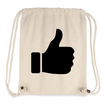 Daumen hoch - Stanley/Stella recycelter Gym Bag - Naturweiß - Vorne