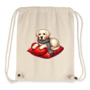 Lab Dog Lover - Stanley/Stella Recycled Gym Bag - natural - Front