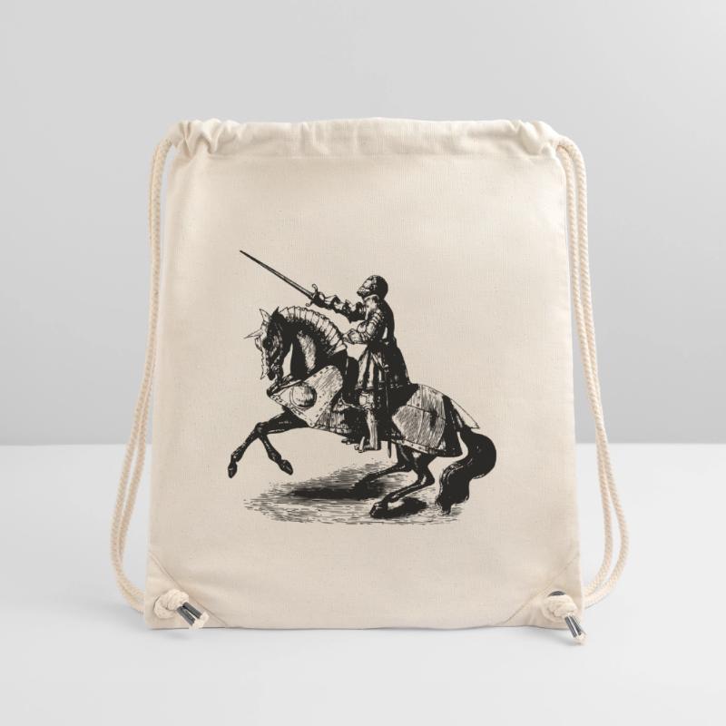 épée épée de chevalier chevalier armor118 Sac à cordon recyclé Stanley/Stella