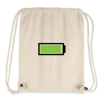 Full battery - Stanley/Stella Recycled Gym Bag - natural - Front