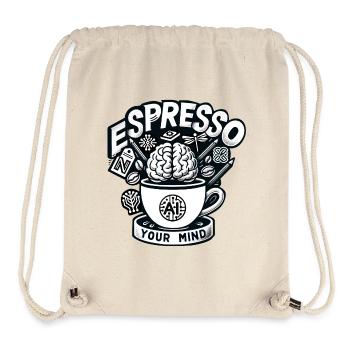 AI Content Creator's Espresso - Stanley/Stella recycelter Gym Bag - Naturweiß - Vorne