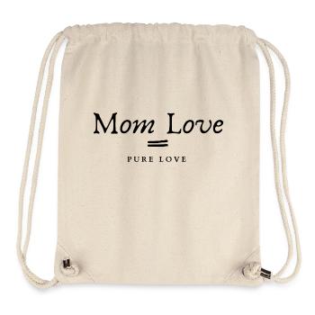 Cadeau de chemise de maman pour la fête des mères - Sac à cordon recyclé Stanley/Stella - blanc naturel - Devant