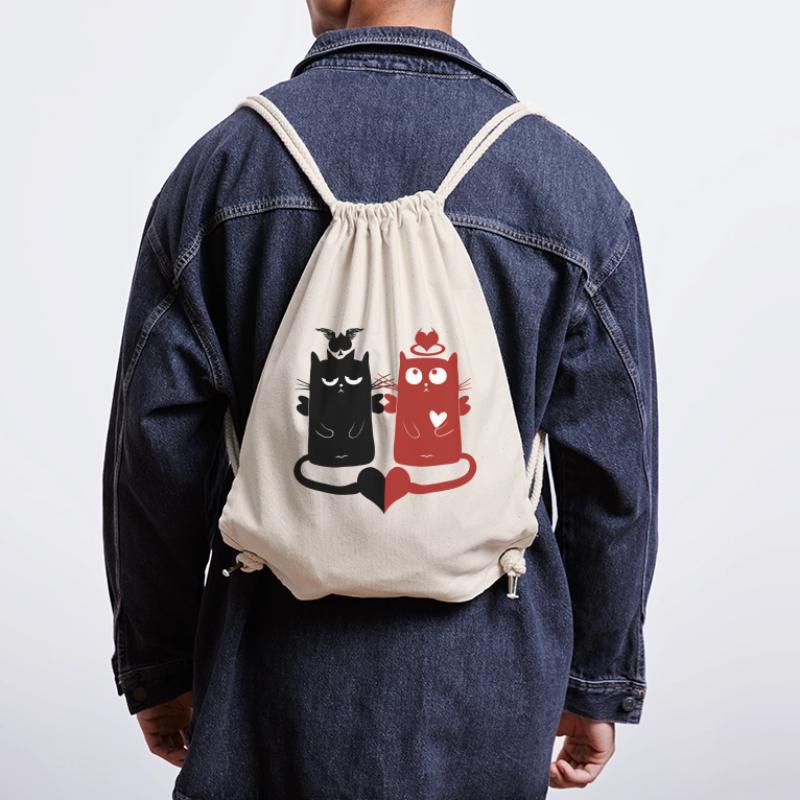 Angels and devils Stanley/Stella Recycled Gym Bag