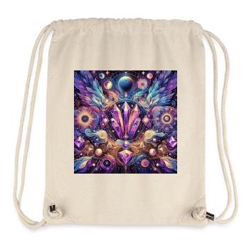 Law of Attraction & Cosmic Manifestation - Stanley/Stella Recycled Gym Bag - natural - Front