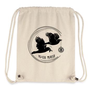 Hugin und Munin - Stanley/Stella recycelter Gym Bag - Naturweiß - Vorne