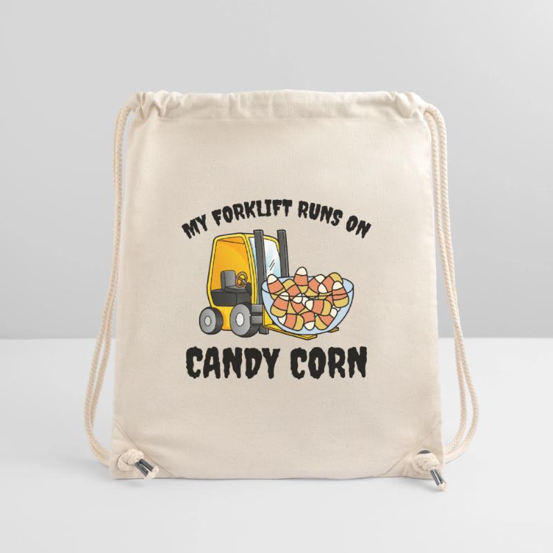 Halloween Forklift Operator Candy Corn Stanley/Stella Recycled Gym Bag