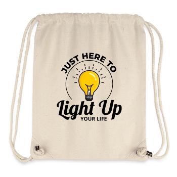 Electrician Humor Electrical Technician Engineer - Stanley/Stella Recycled Gym Bag - natural - Front