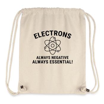 Electrician Humor Electrical Technician Engineer - Stanley/Stella Recycled Gym Bag - natural - Front