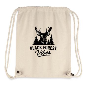 Black Forest Vibes Hirsch - Stanley/Stella recycelter Gym Bag - Naturweiß - Vorne