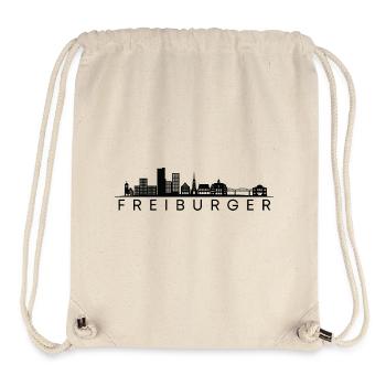 Freiburger! Freiburg, meine Stadt! - Stanley/Stella recycelter Gym Bag - Naturweiß - Vorne