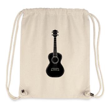 Ukulele Sketch - Stanley/Stella Recycled Gym Bag - natural - Front