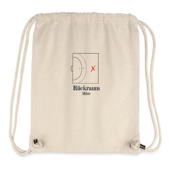 Rückraum Mitte - Handball - Stanley/Stella recycelter Gym Bag - Naturweiß - Vorne