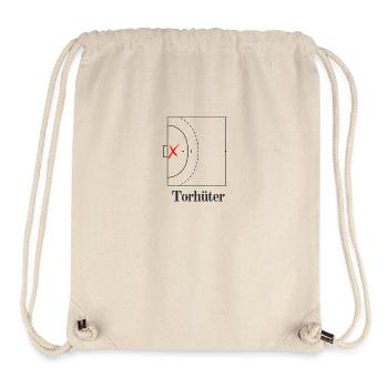 Handball - Torhüter - Stanley/Stella recycelter Gym Bag - Naturweiß - Vorne