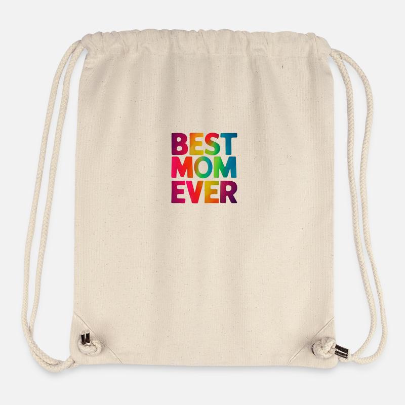 best mom ever - Stanley/Stella Recycled Gym Bag - natural