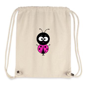 Marienkäfer - Stanley/Stella recycelter Gym Bag - Naturweiß - Vorne