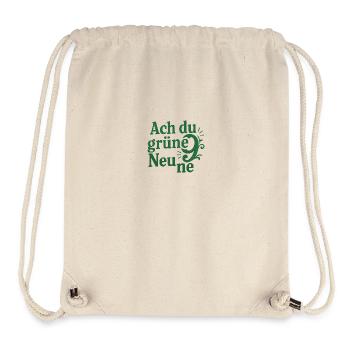 Ach du grüne Neune - Stanley/Stella recycelter Gym Bag - Naturweiß - Vorne