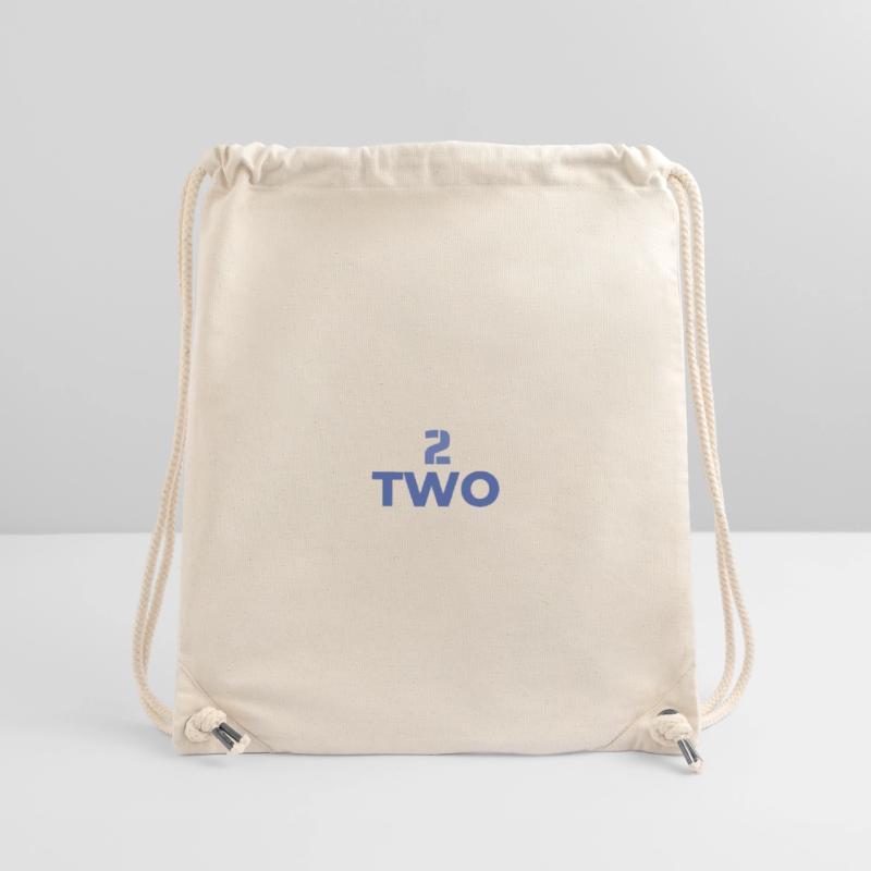 BUCHSTABE NUMMER 2 DESIGN UND TYPOGRAFIE SYMBOL Stanley/Stella recycelter Gym Bag