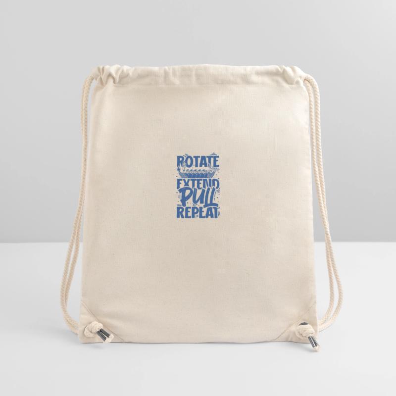 Rotate Extend Pull Repeat - Dragon Boat Stanley/Stella Recycled Gym Bag