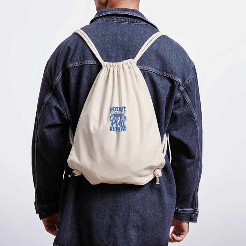 Rotate Extend Pull Repeat - Drachenboot Stanley/Stella recycelter Gym Bag