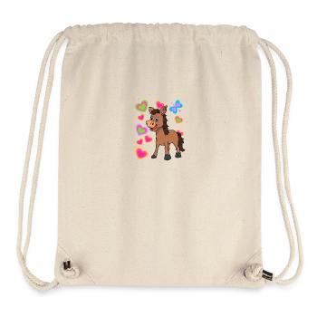 Donkey Kids Enfant - Sac à cordon recyclé Stanley/Stella - blanc naturel - Devant