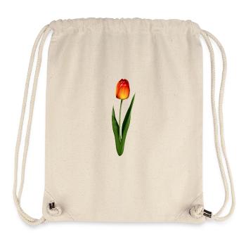 Tulpe - Stanley/Stella recycelter Gym Bag - Naturweiß - Vorne