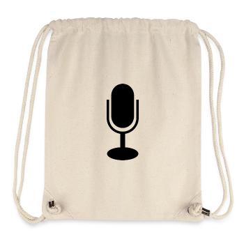 microphone - Stanley/Stella Recycled Gym Bag - natural - Front