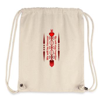 The Great Love Arrow - Stanley/Stella Recycled Gym Bag - natural - Front