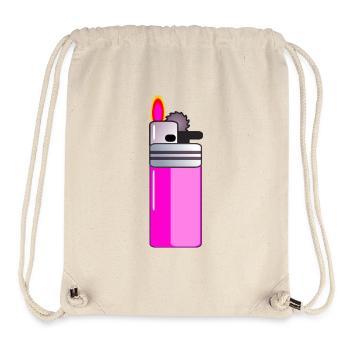 FIRE Feuerzeug - Stanley/Stella recycelter Gym Bag - Naturweiß - Vorne