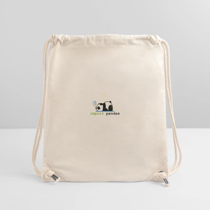 Python Jokes Import Pandas Programming Stanley/Stella Recycled Gym Bag