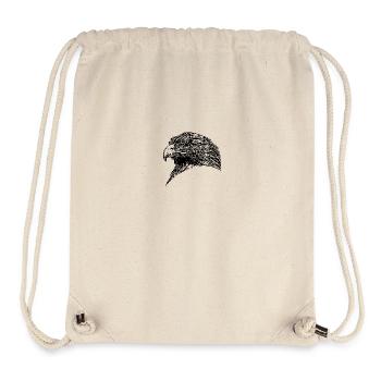 Eagle Portrait for bird lovers and falconers - Stanley/Stella Recycled Gym Bag - natural - Front