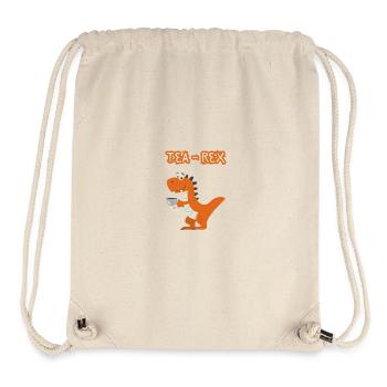 TeaRex Dino Teacup - Stanley/Stella Recycled Gym Bag - natural - Front