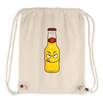 Angry Mustard Mascot Bottle - Stanley/Stella Recycled Gym Bag - natural - Front