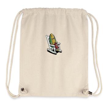 Le moment tricot de grand-mère - Sac à cordon recyclé Stanley/Stella - blanc naturel - Devant
