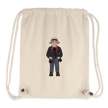 Carl Larsson - Stanley/Stella recycelter Gym Bag - Naturweiß - Vorne