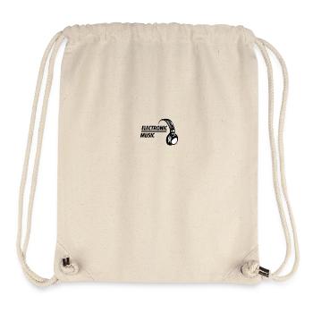 Electronic Music - Stanley/Stella Recycled Gym Bag - natural - Front