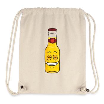Beer Bottle - Stanley/Stella Recycled Gym Bag - natural - Front